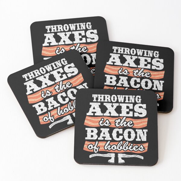Item preview, Throwing Axes Is The Bacon Of Hobbies Axe Throwing Funny designed and sold by Stronzi.