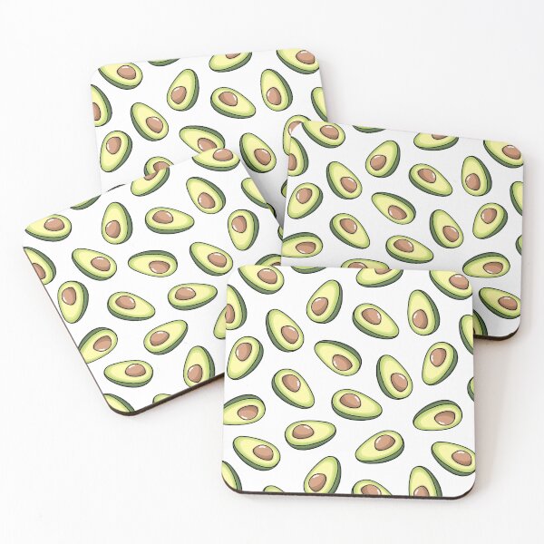 Item preview, Avocado Illustration Pattern designed and sold by DimensionC169.