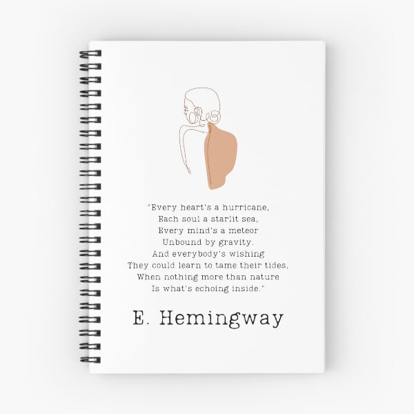 Item preview, "Every heart's a hurricane" designed and sold by BookberryGarden.