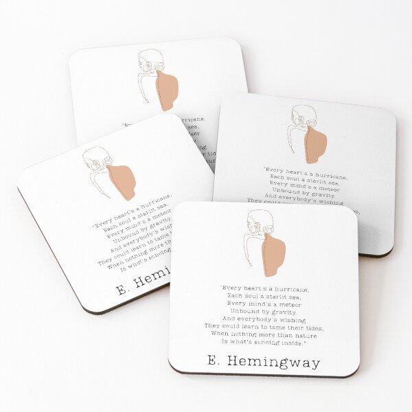 Item preview, "Every heart's a hurricane" designed and sold by BookberryGarden.