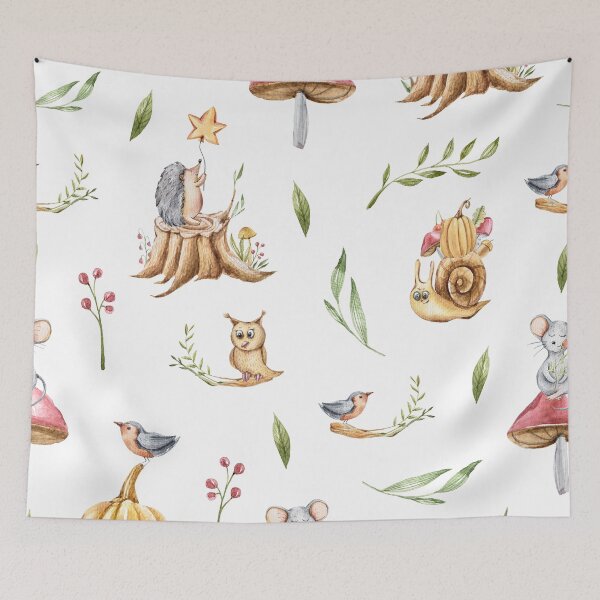 Item preview, Forest Animals Pattern designed and sold by danzoart.