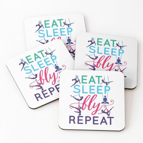 Item preview, Eat Sleep Fly Repeat Aerial Yoga designed and sold by jaygo.