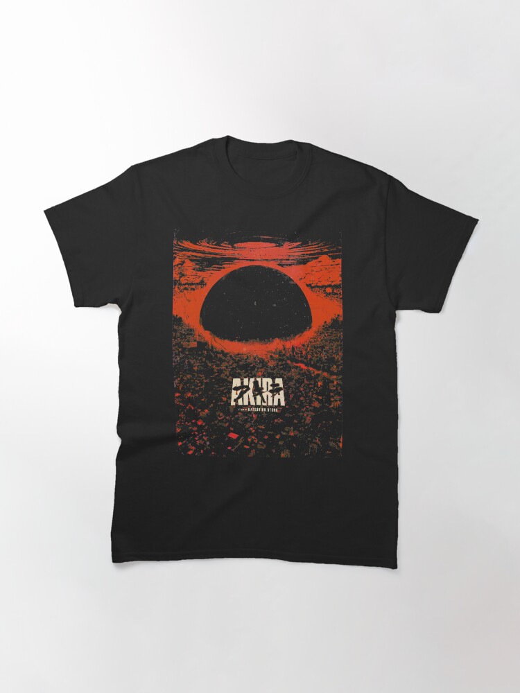 Alternate view of Akira cyberpunk city explosion poster Classic T-Shirt