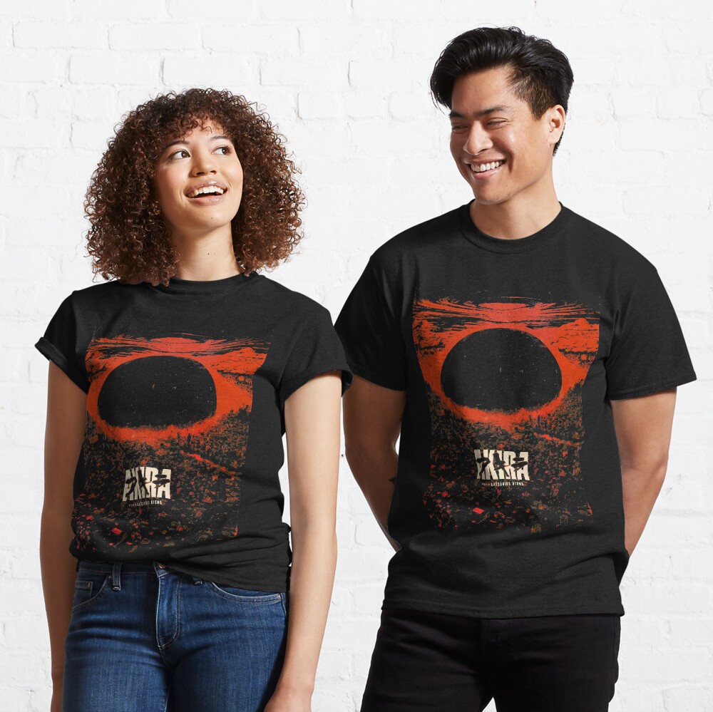 Akira cyberpunk city explosion poster Classic T-Shirt