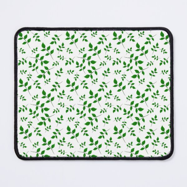 Item preview, Green Leaf Pattern Bed Sheet Design designed and sold by PodiShawna.