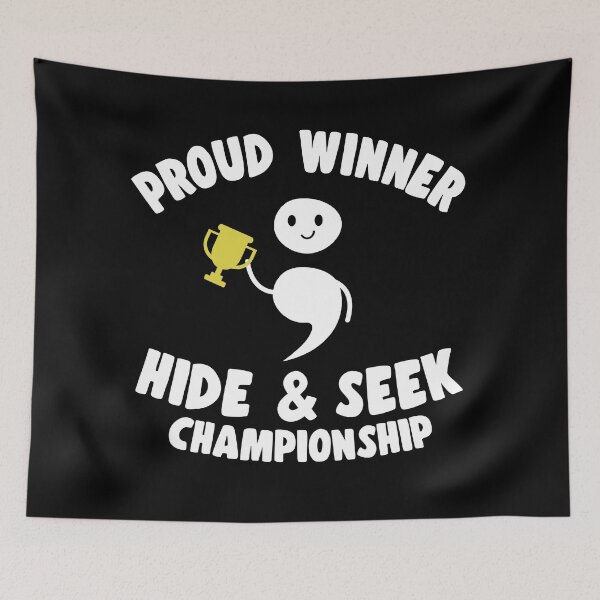 Item preview, Winner Hide & Seek Championship Programmer Gift designed and sold by Stronzi.