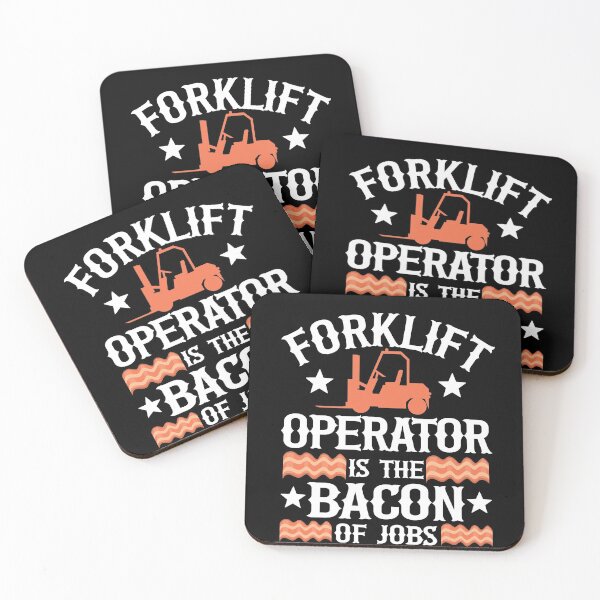 Item preview, Forklift Operator Is The Bacon Of Jobs Funny Gift designed and sold by Stronzi.