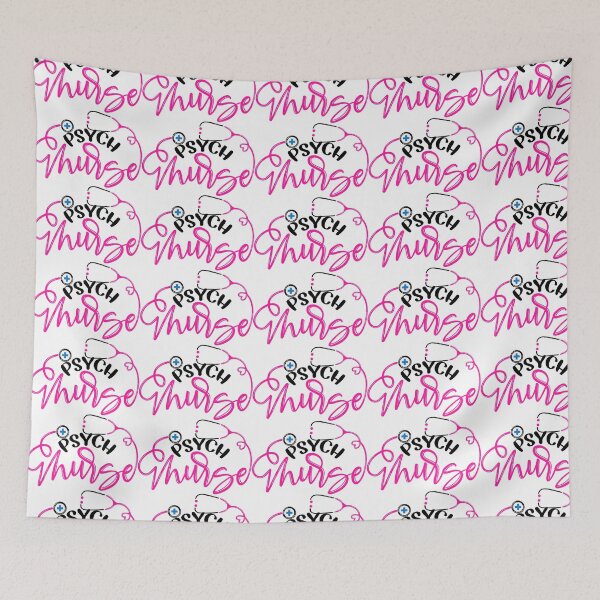 Item preview, Psych Nurse- Mental Health Nurse quote - Brain Psychiatric nurse gifts designed and sold by BestUncommonTee.