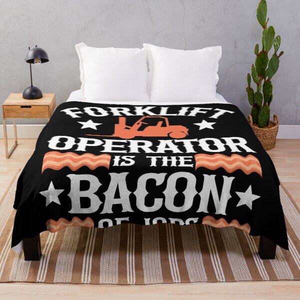 Item preview, Forklift Operator Is The Bacon Of Jobs Funny Gift designed and sold by Stronzi.