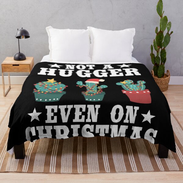 Item preview, Funny Not A Hugger Introvert Cactus Christmas Gift designed and sold by Stronzi.