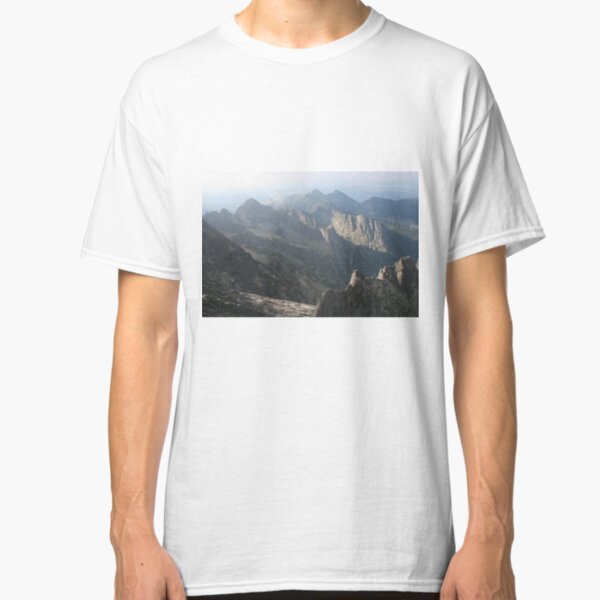 View of the mountains north of Lomnicky Stit Classic T-Shirt