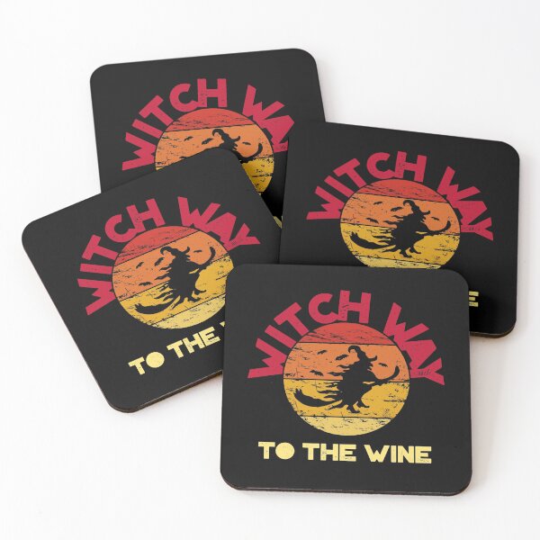 Item preview, Witch way to the wine.  designed and sold by DesignedBySnip.