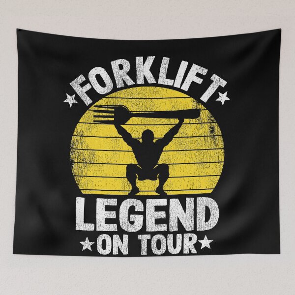 Item preview, Forklift Legend On Tour Funny Forklift Operator Gift designed and sold by Stronzi.