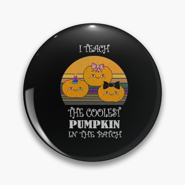 Item preview, I Teach The Coolest Pumpkin In The Patch Funny Halloween Gift for Boys Girls Men Womens  designed and sold by sichaz.