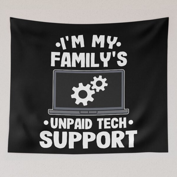 Item preview, Unpaid Tech Support Funny Technical Support Gift designed and sold by Stronzi.