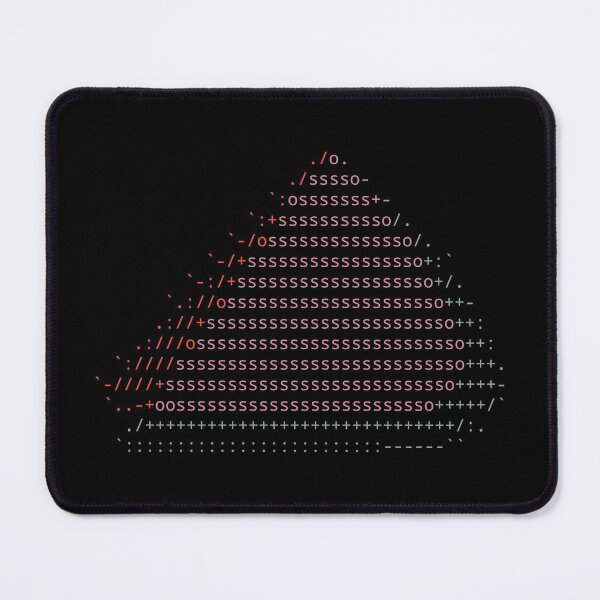 Item preview, EndeavourOS Linux Neofetch ASCII Art Logo designed and sold by WhateverIs.