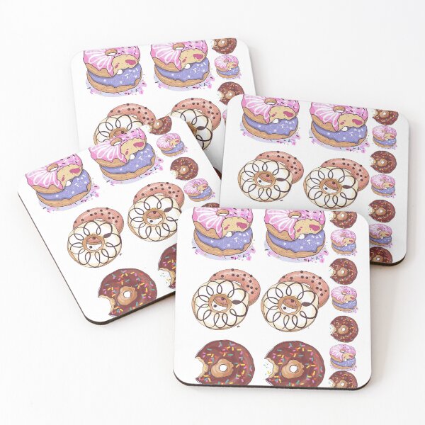 Item preview, Delicious tasty doughnuts  designed and sold by CartoontStore.