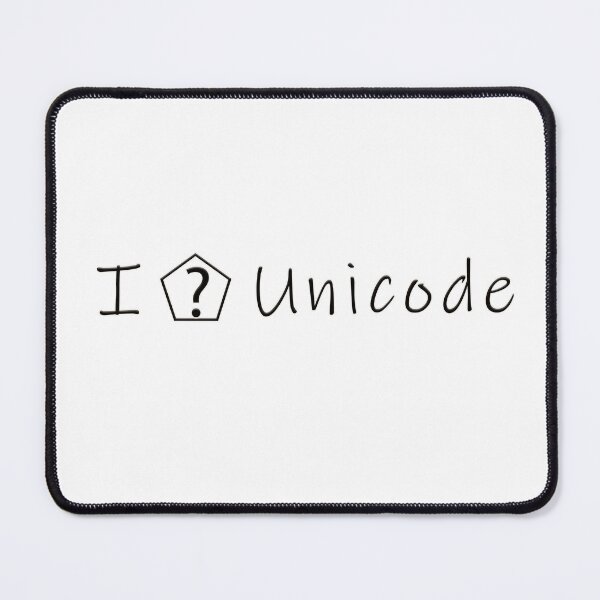 Item preview, I Love � Unicode  designed and sold by LMADesigns.