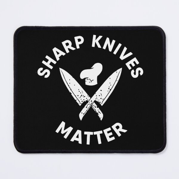 Item preview, Sharp Knives Matter, Cook Funny Culinary funny Chef T-Shirt designed and sold by ayoubker.
