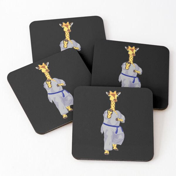 Item preview, Giraffe karateka designed and sold by oko-designs.