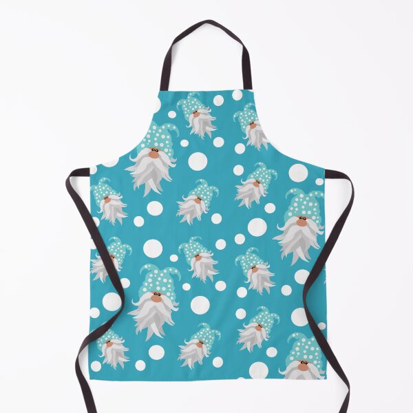 Item preview, Snow Gnome Christmas Illustrated Seamless Pattern designed and sold by LJWDesigns.