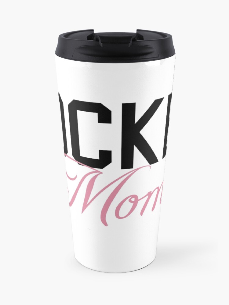 hockey mom travel mug