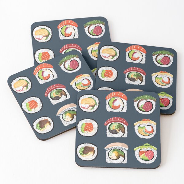 Item preview, Assorted Japanese Sushi Rolls Pack designed and sold by Alicia Chee.