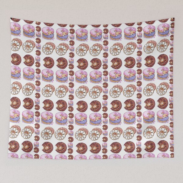 Item preview, Delicious tasty doughnuts  designed and sold by CartoontStore.