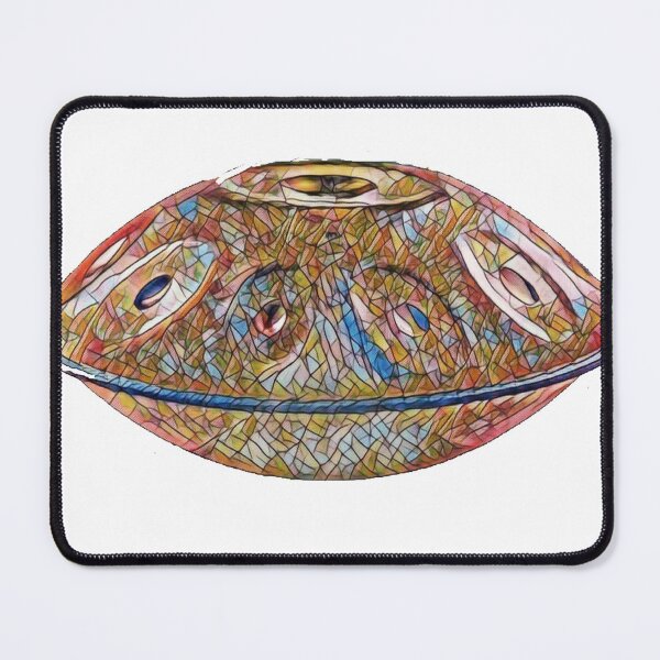 Item preview, Handpan ancient mosaic design. designed and sold by TrippyEarth.