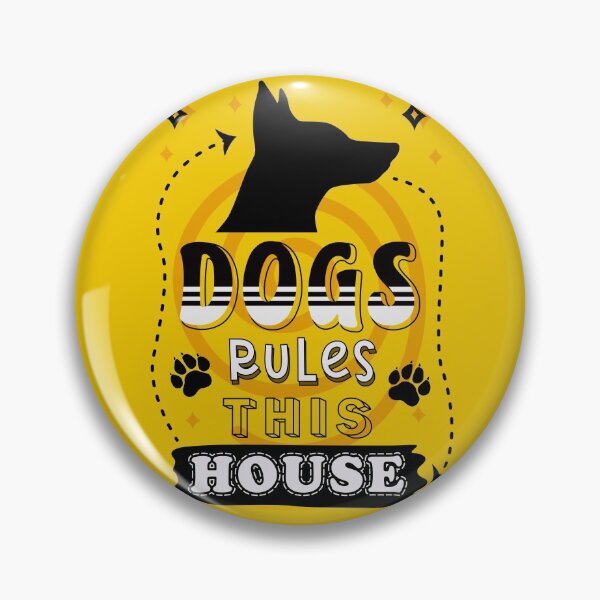 Item preview, Dog Rules this House designed and sold by Vectorheroes.
