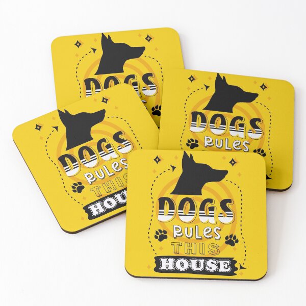 Item preview, Dog Rules this House designed and sold by Vectorheroes.