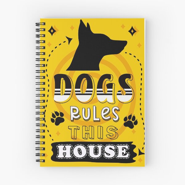 Item preview, Dog Rules this House designed and sold by Vectorheroes.