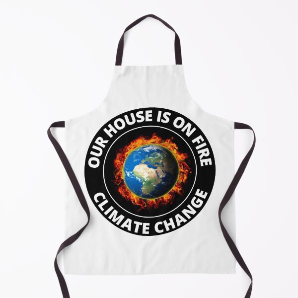 Item preview, Our House Is On Fire Climate Change red alert fight sunny climate change designed and sold by RGRamsey.