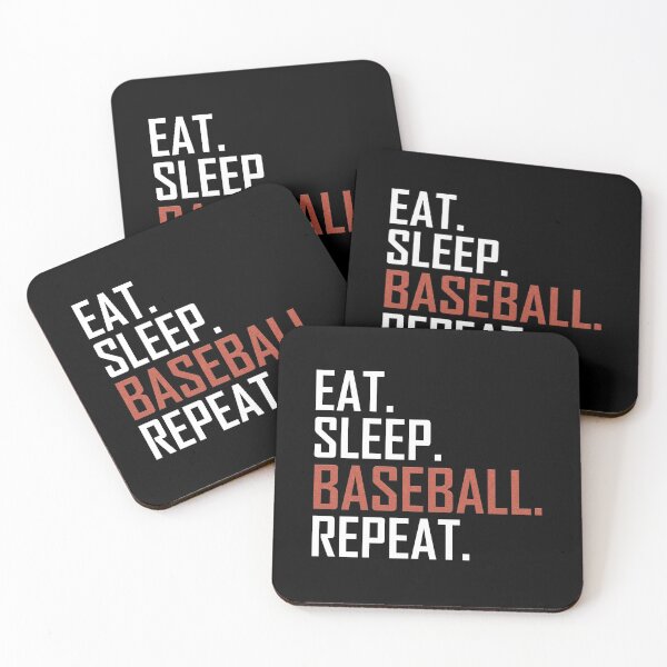 Item preview, Eat Sleep Baseball Repeat Sports designed and sold by Shariss.