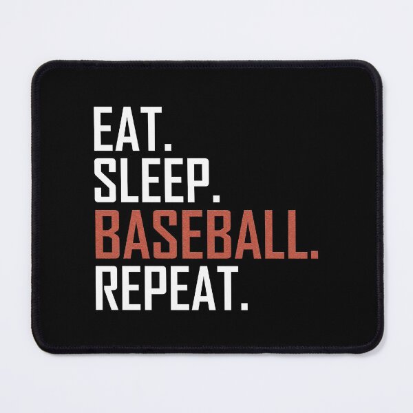 Item preview, Eat Sleep Baseball Repeat Sports designed and sold by Shariss.