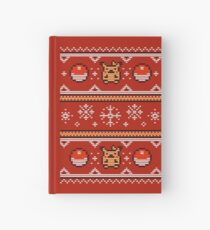8-bit Christmas Sweater Hardcover Journal