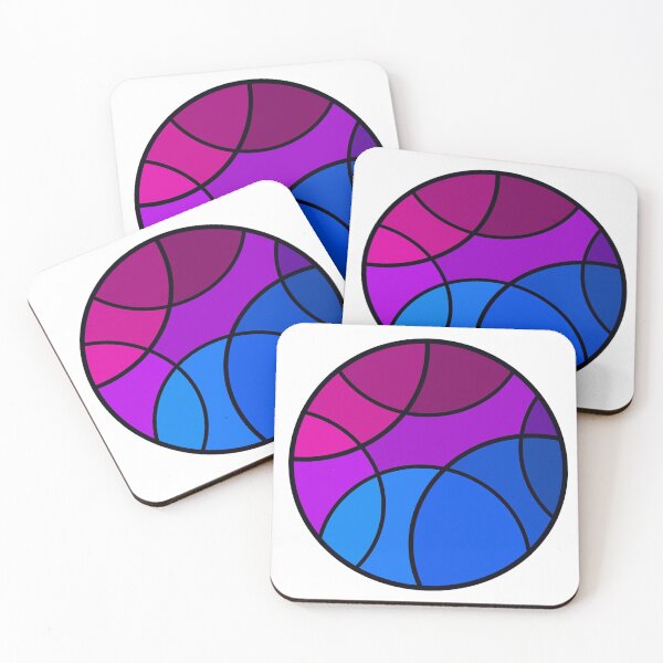 Item preview, Subtle Bisexual Pride Circle designed and sold by EerieEnby.