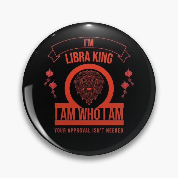 Item preview, I'm A Libra King I Am Who I Am Mens Lion Zodiac  designed and sold by Neggan.