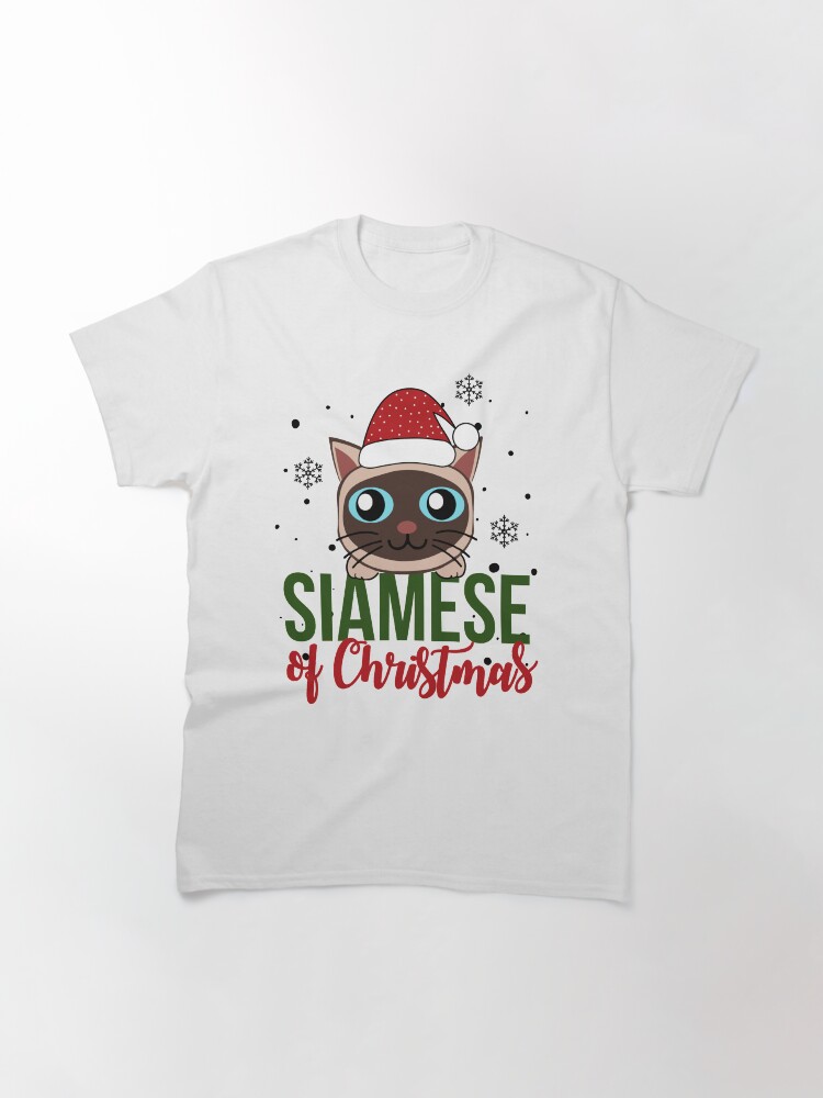 Alternate view of Siamese Christmas Day Classic T-Shirt