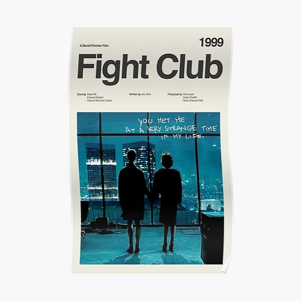 Club de combat Poster