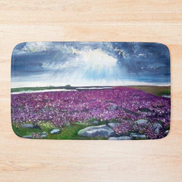 Artikelvorschau, STURMHIMMEL ÜBER BLUMENFELD, LANDSCHAFT FINE ART PRINT, LANDSCHAFT INSPIRIERT VON DER NATUR entworfen und verkauft von Adri Barnard.