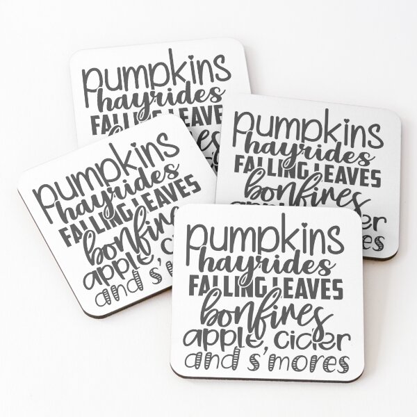 Item preview, Pumpkins Hayrides Apple Cider And Falling Leaves designed and sold by charaf19.