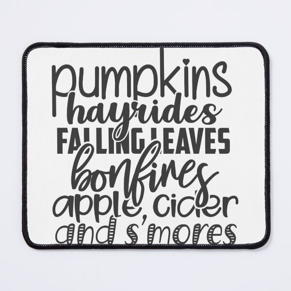Item preview, Pumpkins Hayrides Apple Cider And Falling Leaves designed and sold by charaf19.