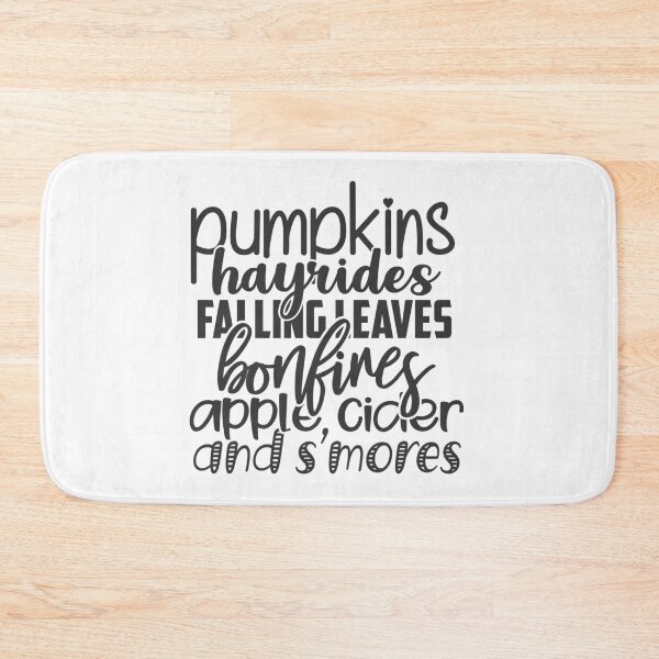 Item preview, Pumpkins Hayrides Apple Cider And Falling Leaves designed and sold by charaf19.