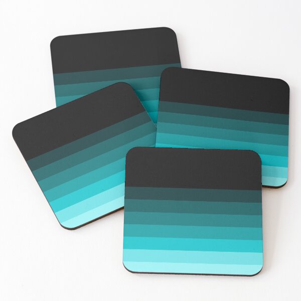 Item preview, Aqua Stripe Pattern designed and sold by Coralgb.