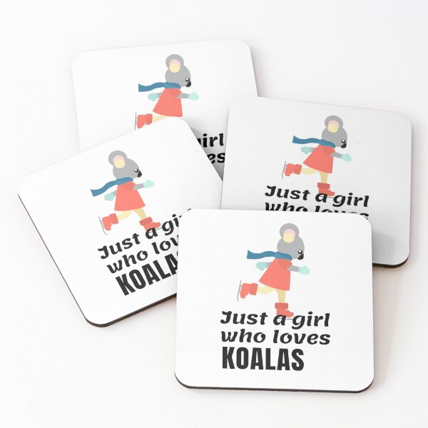 Item preview, Just a girl who loves Koalas designed and sold by Manoroma.