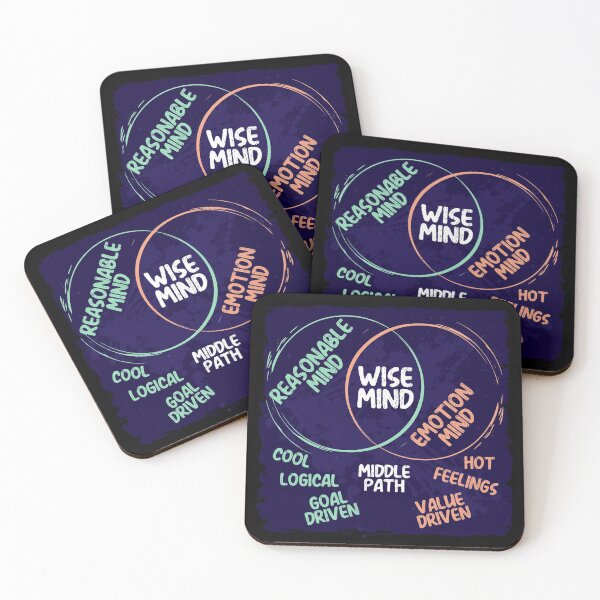 Item preview, Wise Mind. BPD Strong. Walking the Middle Path. Mental Health Matters. designed and sold by Orianah.