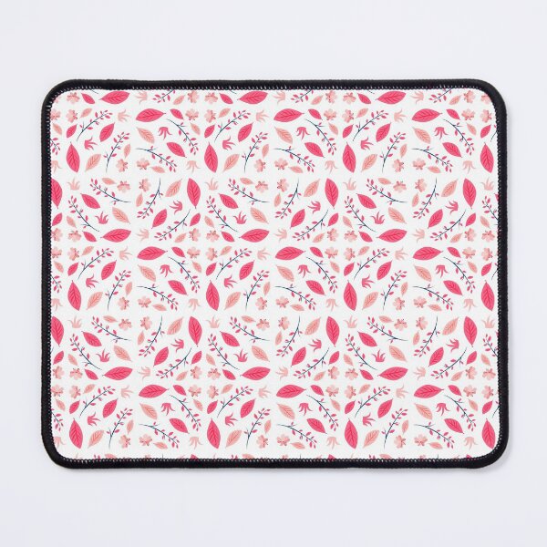 Item preview, Pink Red Flower Pattern Bed Sheet Design designed and sold by PodiShawna.