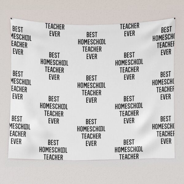 Item preview, Best Homeschool Teacher Ever designed and sold by AmberSiraj.