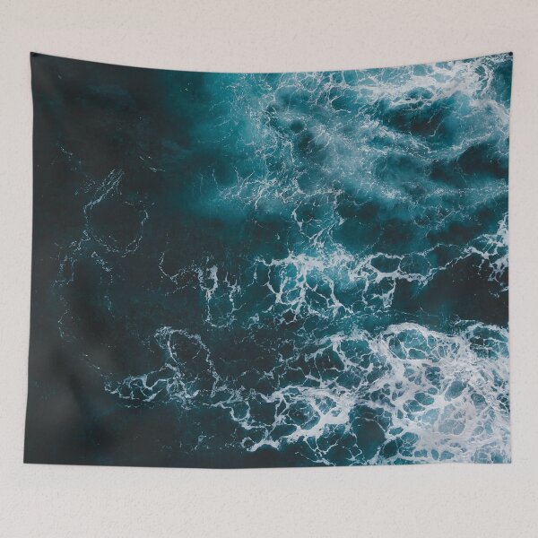 Item preview, Deep Blue Ocean Waves designed and sold by lalasloft.